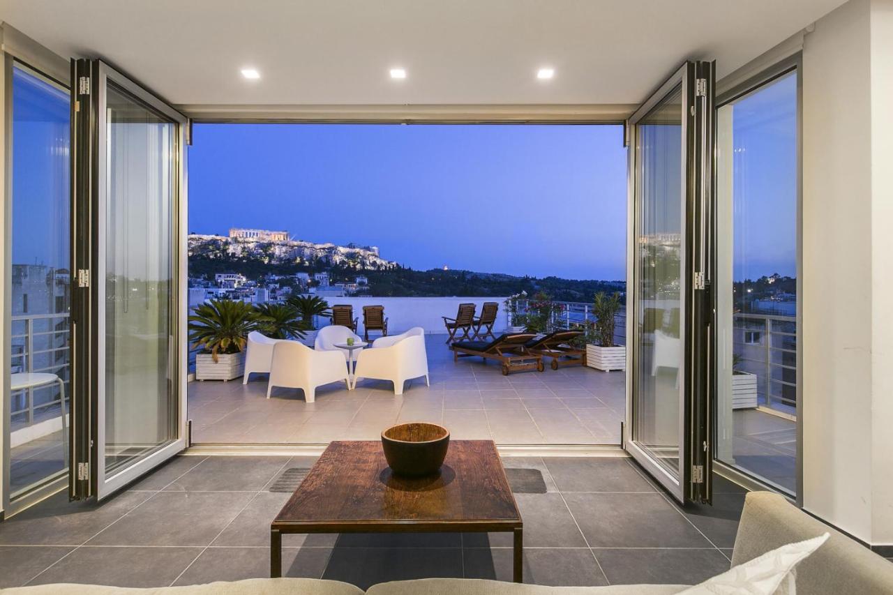 Апартаменти Acropolis Panorama View Penthouse With Private Terraces A Contemporary Parthenon Афіни Екстер'єр фото