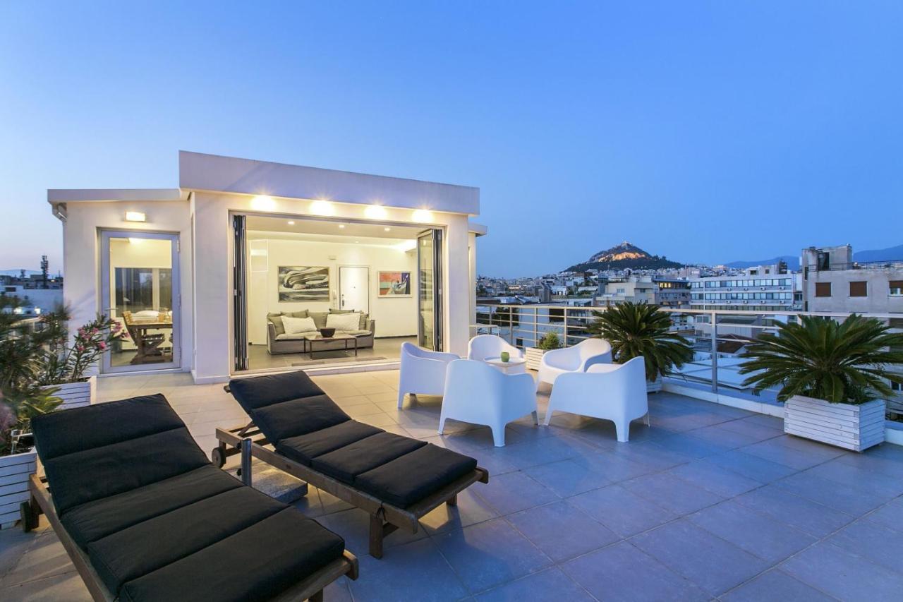 Апартаменти Acropolis Panorama View Penthouse With Private Terraces A Contemporary Parthenon Афіни Екстер'єр фото