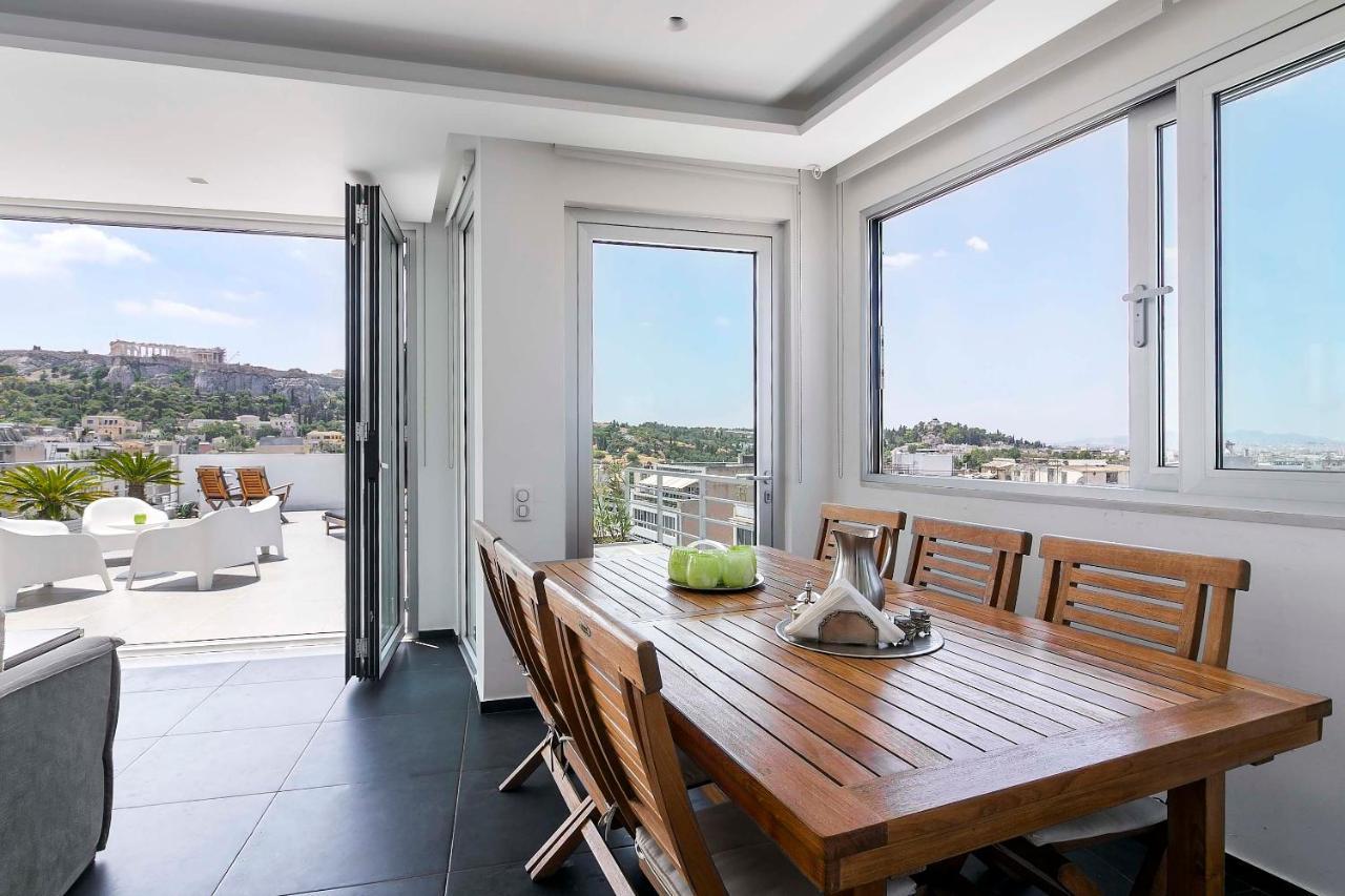 Апартаменти Acropolis Panorama View Penthouse With Private Terraces A Contemporary Parthenon Афіни Екстер'єр фото