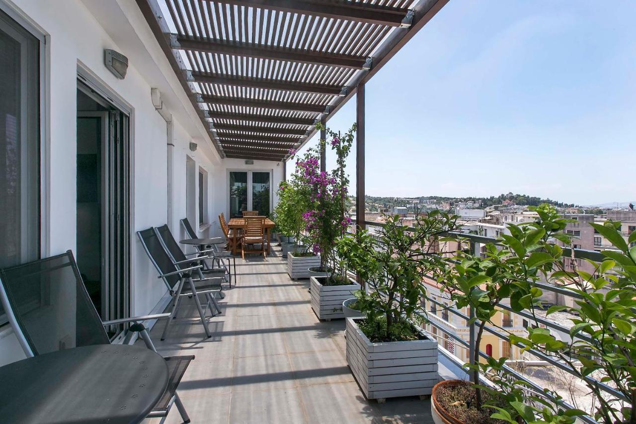 Апартаменти Acropolis Panorama View Penthouse With Private Terraces A Contemporary Parthenon Афіни Екстер'єр фото